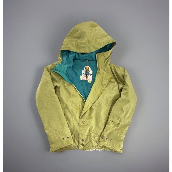 Burton Jackets & Blazers - Burton Dryride Cool Flavors Junior Jacket L Medium Green Insulated Hooded